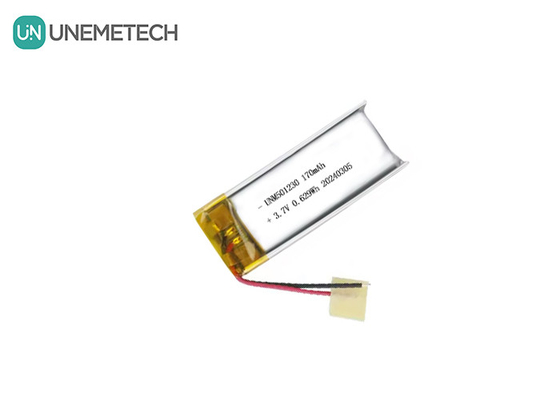 Oplaadbare lithium-polymerbatterij 501230 3.7V 170mAh Li-polymerbatterij voor draadloze oortelefoon