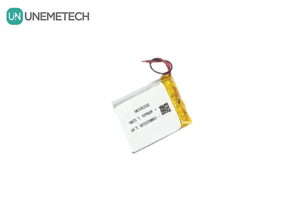 Custom 3.8V 400mAh High Voltage Lithium Ion Battery Pack 622526 Voor Smart Watches