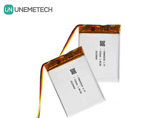 3.7V 530mAh Custom Lithium Polymer Battery 403040 met UL1642 lange levensduur