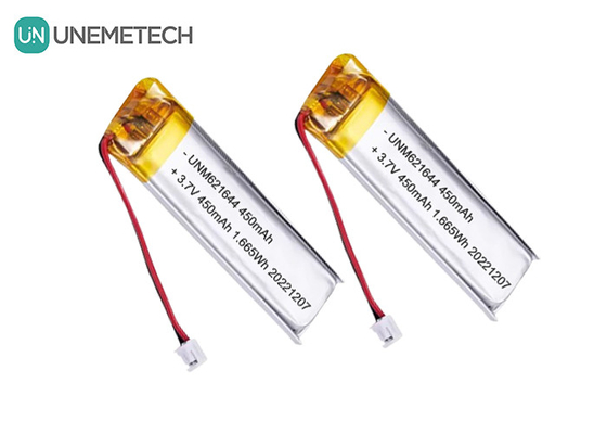 UNEMETECH 3.7V 450mAh aangepaste Lipo oplaadbare batterij 621644 voor elektronische pen
