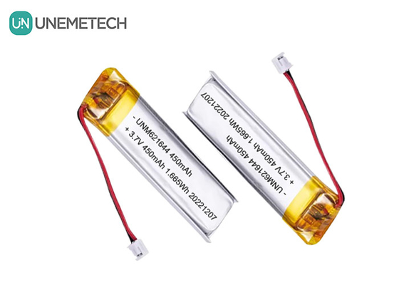 UNEMETECH 3.7V 450mAh aangepaste Lipo oplaadbare batterij 621644 voor elektronische pen