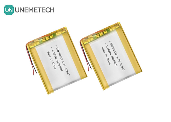 Li-ion polymer batterij 502533 3.7V 370mAh oplaadbare Li-polymer batterij voor telefoon horloge