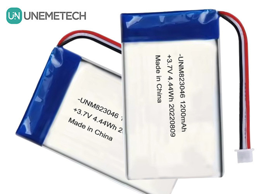 Oplaadbare lithium-polymerbatterij 3.7 V 1200mah 4.44 Wh 823046 Pouch-polymerbatterij
