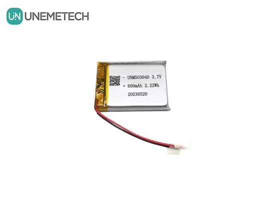 Lithium-ion oplaadbare batterij 503040 3.7V Lipo-batterij 600mAh met beschermingsbord voor alarmsysteem