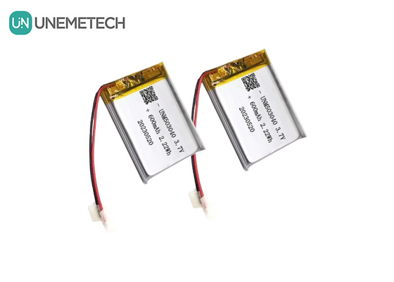 Lithium-ion oplaadbare batterij 503040 3.7V Lipo-batterij 600mAh met beschermingsbord voor alarmsysteem