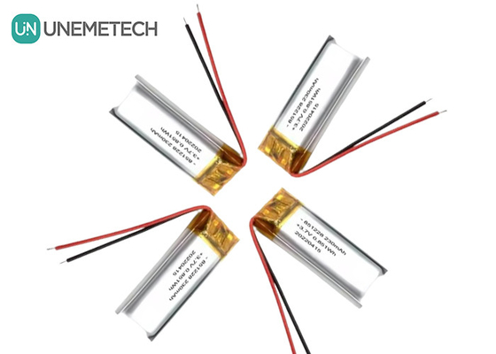 UNEMETECH 230mAh LiPo-batterij 3.7V Lithium Polymer-batterij 851228 voor afstandsbediening Pen