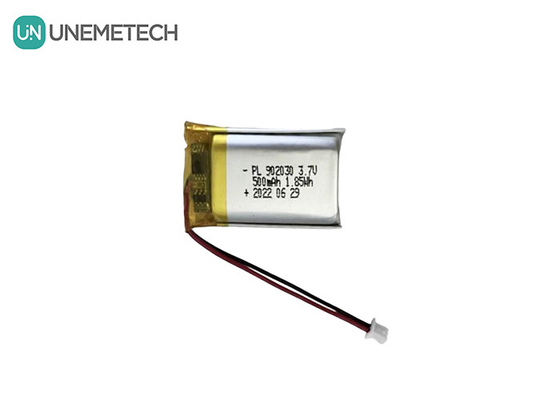 3.7V 500mAh Lithium Polymer oplaadbare batterij 902030 voor draagbare apparaten