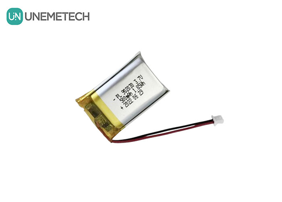 3.7V 500mAh Lithium Polymer oplaadbare batterij 902030 voor draagbare apparaten