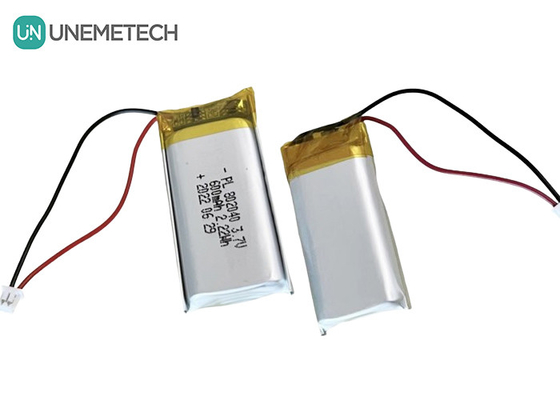 3.7V 600mAh oplaadbare Li-polymerbatterij 802040 voor elektronische producten