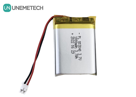 3.7V Lithium Polymer Battery 803040 1000mAh Poly Lithium Battery voor cosmetisch instrument