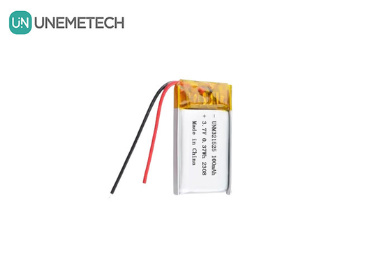 3.7V 80mAh 321525 Oplaadbare Lithium Ion Polymer Battery Charging 1C Voor elektronische producten