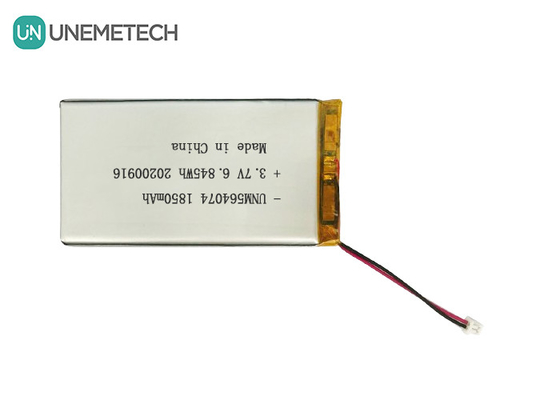 3.7V herlaadbare lithium-ion-polymerbatterij 1850mAh 564074 voor medische schoonheidsapparatuur