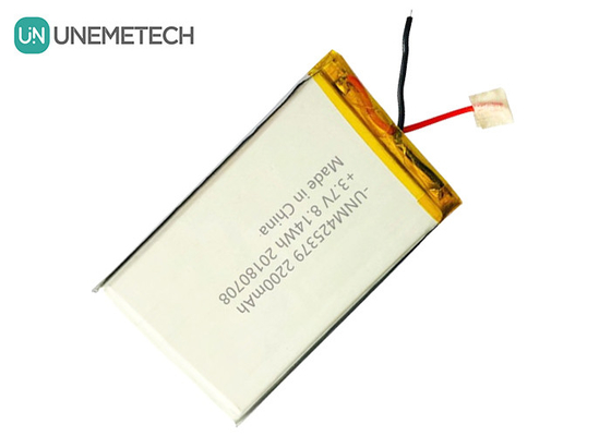 Power Bank Battery Custom Lithium Polymer Battery 425379 3.7V 2200mAh Met 3M Kleefband