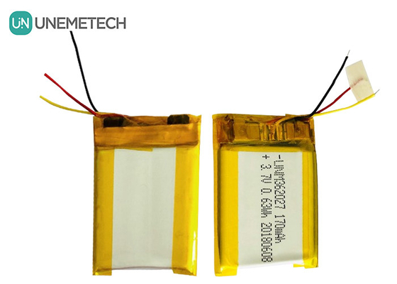 Zilver 3,7V 170mAh Custom Li-polyer batterijen 362027 voor draagbare printer medisch apparaat