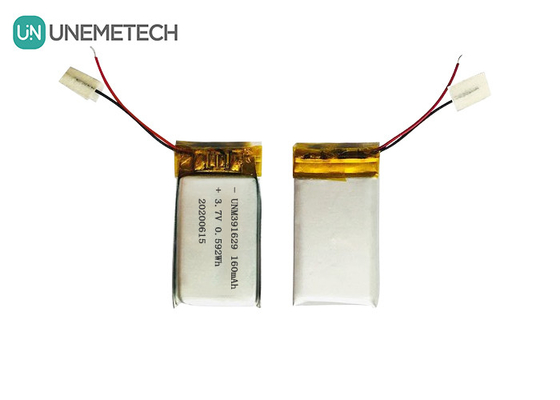 391629 Oplaadbare lithium-polymerbatterij 3.7V 160mAh Lipo-batterij voor slimme draagbare producten
