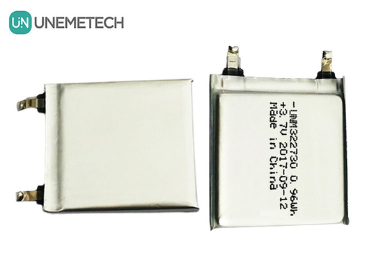 Op maat gemaakte herlaadbare lithiumbatterijen / 3.7V 260mAh 322730 Li-Po-batterij