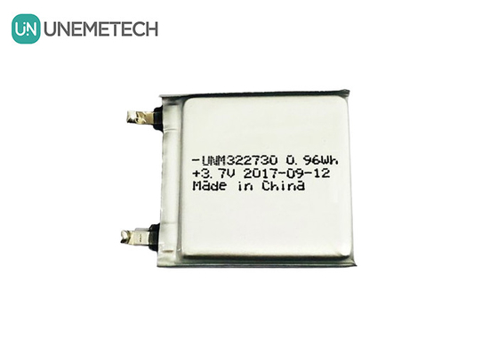 Op maat gemaakte herlaadbare lithiumbatterijen / 3.7V 260mAh 322730 Li-Po-batterij