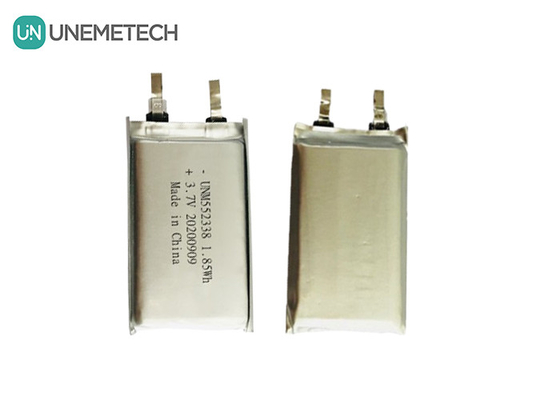 3.7V 500mAh aangepaste oplaadbare polymer lithiumbatterij 552338 voor 3C digitale producten