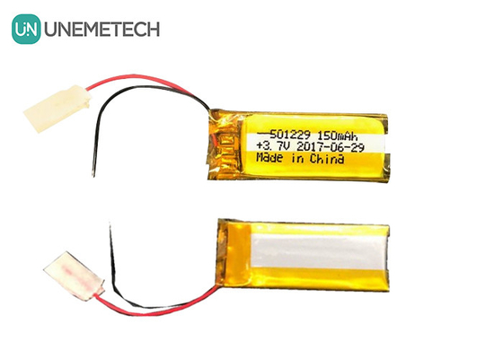Lithiumpolymer-li-ionbatterij 3,7V 150mAh 501229 voor onderdelen van elektronische apparatuur