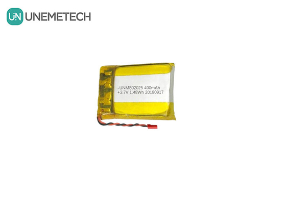 802025 Lithiumpolymerbatterij 3.7V 400mAh Oplaadbare LiPO-batterijen voor GPS-tracker