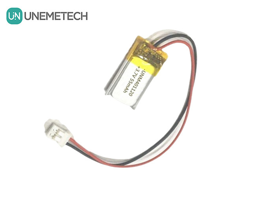 401120 3.7V 55mAh Op maat gemaakte Lipo-batterijen / hoofdtelefoon Oplaadbare Lipo-batterij