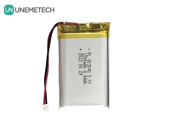 3.7V 1200mAh Polymer Lithium Ion Battery 803048 Li Ion Polymer Battery voor cosmetisch instrument
