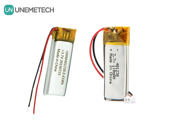 401230 Lithiumpolymerbatterij 3.7V 110mAh Oplaadbare Lipo-batterij Voor oortelefoons