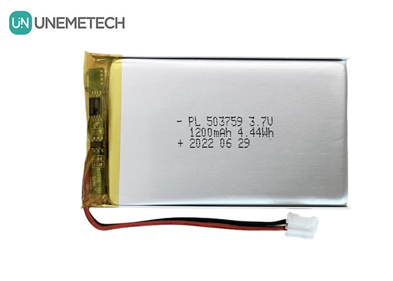Oplaadbare Li-polymerbatterij 3.7V 1200mAh 503759 Poly Lithiumbatterij voor Advisement Player