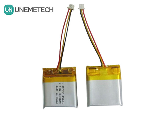Hoogspannings Li-polymerbatterij 402830 3.8V 430mAh HV LiPo-batterijen voor medisch apparaat