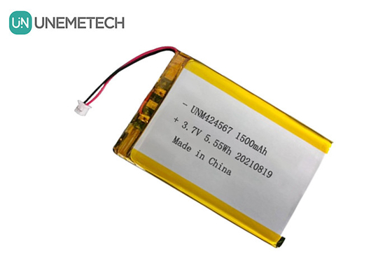424567 Oplaadbare Li-po-batterij 3.7V 1500mah Lipo-batterij voor Auto-ID Smart Card Reader