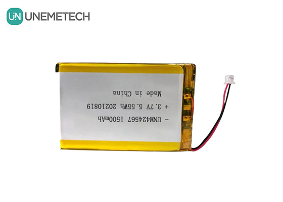 424567 Oplaadbare Li-po-batterij 3.7V 1500mah Lipo-batterij voor Auto-ID Smart Card Reader
