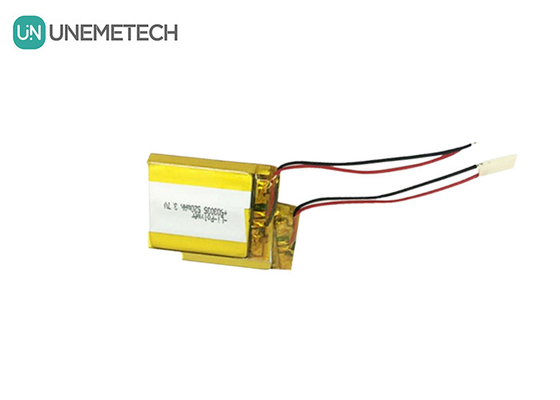 3.7V aangepaste LiPo-batterijen 520mAh Lithium Ion Polymer Battery 503035 voor draagbaar apparaat