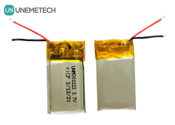 Draadloze hoofdtelefoons oplaadbare Li Poly batterij 3.7V 60mah kleine Li-polymer batterij 301222