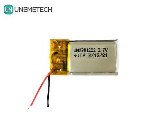 Draadloze hoofdtelefoons oplaadbare Li Poly batterij 3.7V 60mah kleine Li-polymer batterij 301222