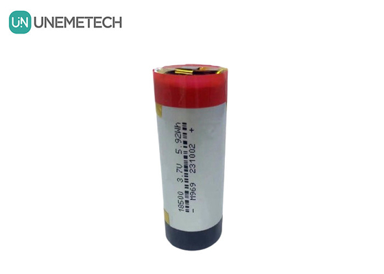 3A cilindrische LiPo-batterij 3.7V 1600mAh 18500 Lithium-polymerbatterij voor consumentenelektronica