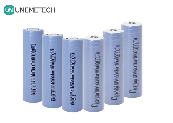 30A Continuous Discharge 18650 Batterijen 2000mAh 3.7V Cylindrische Lithium Ion Cell INR18650-20P