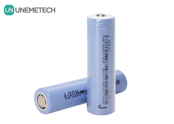 30A Continuous Discharge 18650 Batterijen 2000mAh 3.7V Cylindrische Lithium Ion Cell INR18650-20P