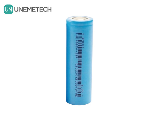 2500mAh 3.7V Max 6A Continuous Charge Cylindrische lithium-ionbatterij 18650 INR18650-25P
