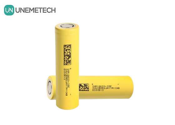 INR18650-35E 3500mAh 18650 Batterij 10A 3.7V Cylindrische lithium-ioncel voor energieopslag