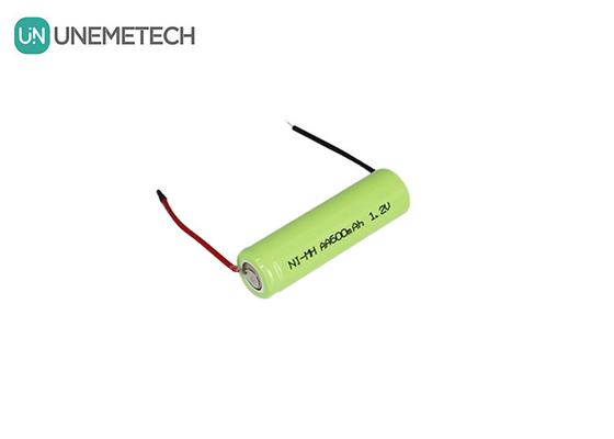 Lang levensduur NiMH AA 1.2V 600mAh oplaadbare batterij AA600 voor speelgoed