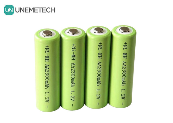 OEM ODM NiMH batterijen 1.2V AA 2300mAh oplaadbare batterij AA2300 Voor draadloze microfoon