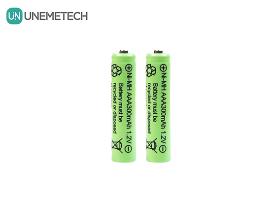 Ni-MH AAA-batterij 1,2V 300mAh oplaadbare batterij voor zonnelampen en afstandsbediening