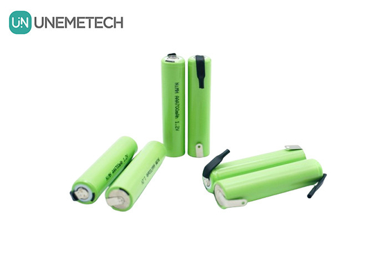 UNEMETECH AAA oplaadbare Ni-MH-accu 1.2V 700mAh AAA700 Voor elektrische scheermachine