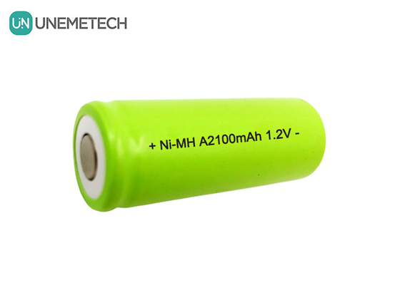 NiMH A2100mAh batterij 1.2V A 2100mAh oplaadbare batterij voor zaklamp CE goedgekeurd