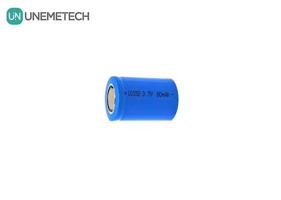3.7V 80mAh Kleine Li-ion cilindrische oplaadbare batterij 10150 Voor Turbo Neushaarscherm