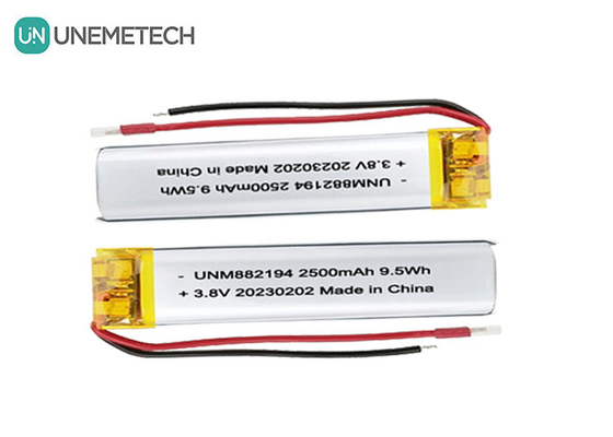 Custom 882194 Hoogspannings LiPo-batterij 4.35V 2500mAh 1 jaar garantie