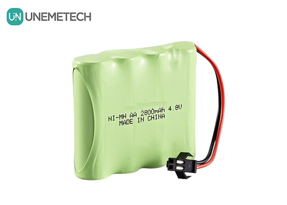 4.8V Nickel-Metal Hydride Battery 2800mAh Oplaadbare AA-batterijen