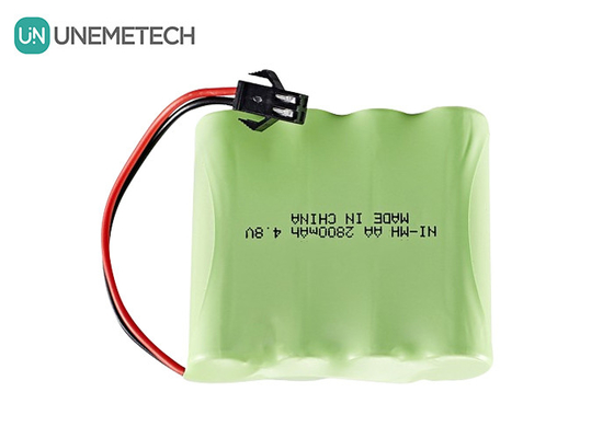 4.8V Nickel-Metal Hydride Battery 2800mAh Oplaadbare AA-batterijen