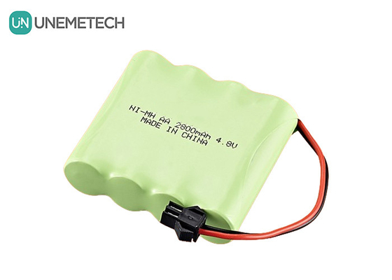 4.8V Nickel-Metal Hydride Battery 2800mAh Oplaadbare AA-batterijen