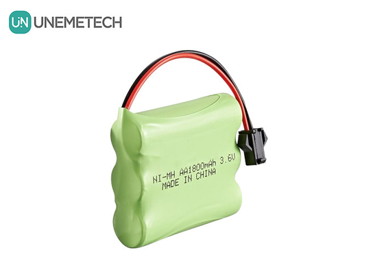 3.6V NiMH-accu's 1800mAh Oplaadbare AA-accu's voor afstandsbediening speelgoedwagen